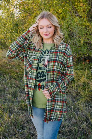 One24 Christmas Bleached Flannel #2