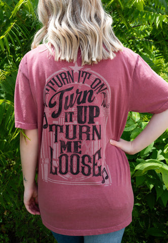 Turn It Up Tee